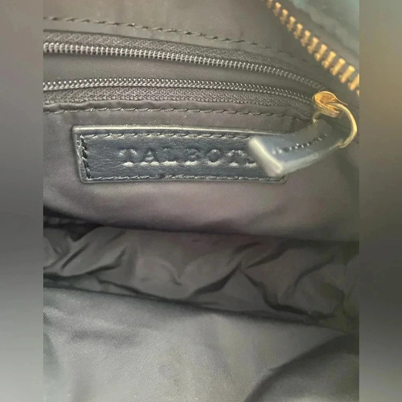 Talbots Women’s Tartan Plaid Quilted Crossbody Bag Adj Leather Strap & Trim EUC - Picture 5 of 11